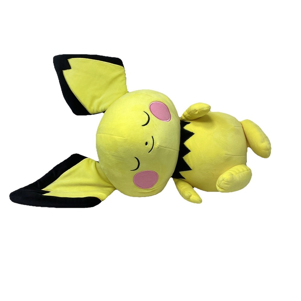 Pokemon 18 Inch Pichu Sleeping Pose Plush 2023